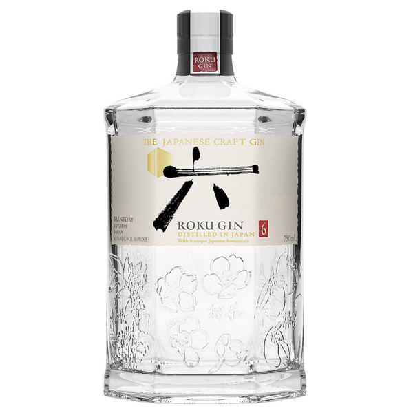 Suntory Roku Japanese Dry Gin, 6 Botanicals | LG | Liquor Geeks