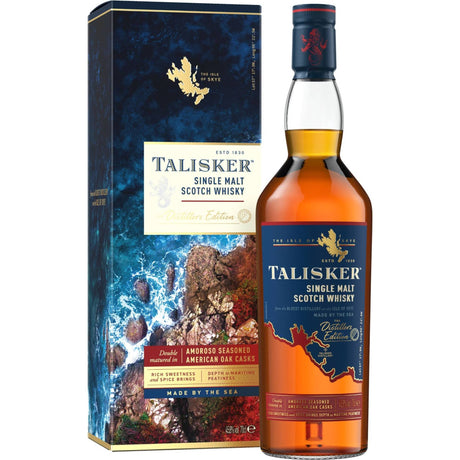 Talisker Single Malt Scotch Whiskey - (The Distillers Edition) Made By The Sea