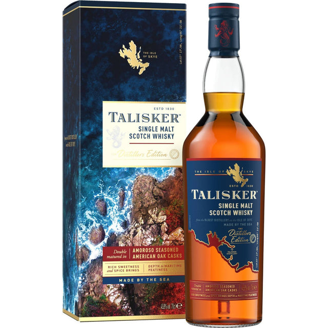 Talisker Single Malt Scotch Whiskey - (The Distillers Edition) Made By The Sea