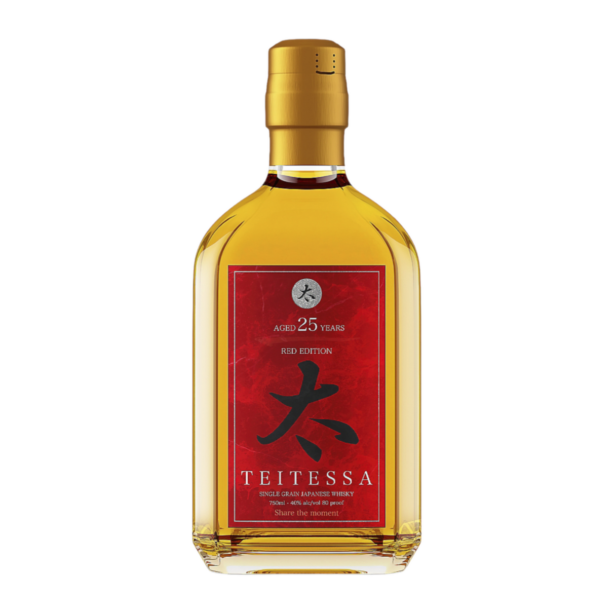 Teitessa Single Grain Japanese Whiskey Red Edition 25 Year