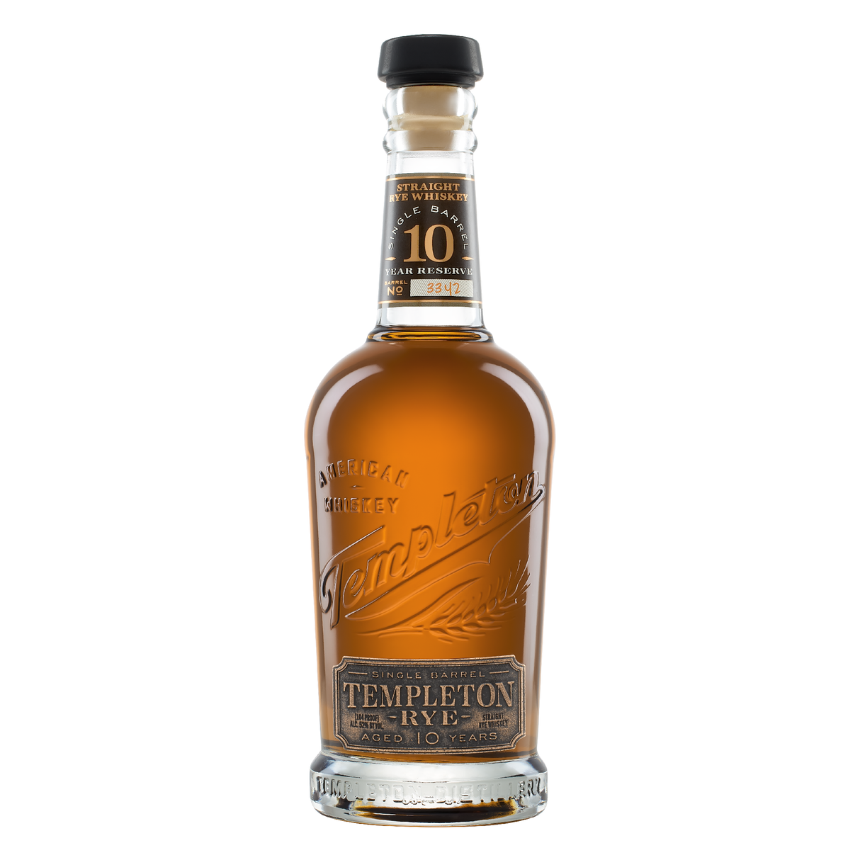 Templeton Rye Special Reserve 10 Year Whiskey