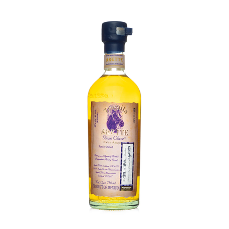 Tequila Arette Artesanal Gran Clase Extra Anejo