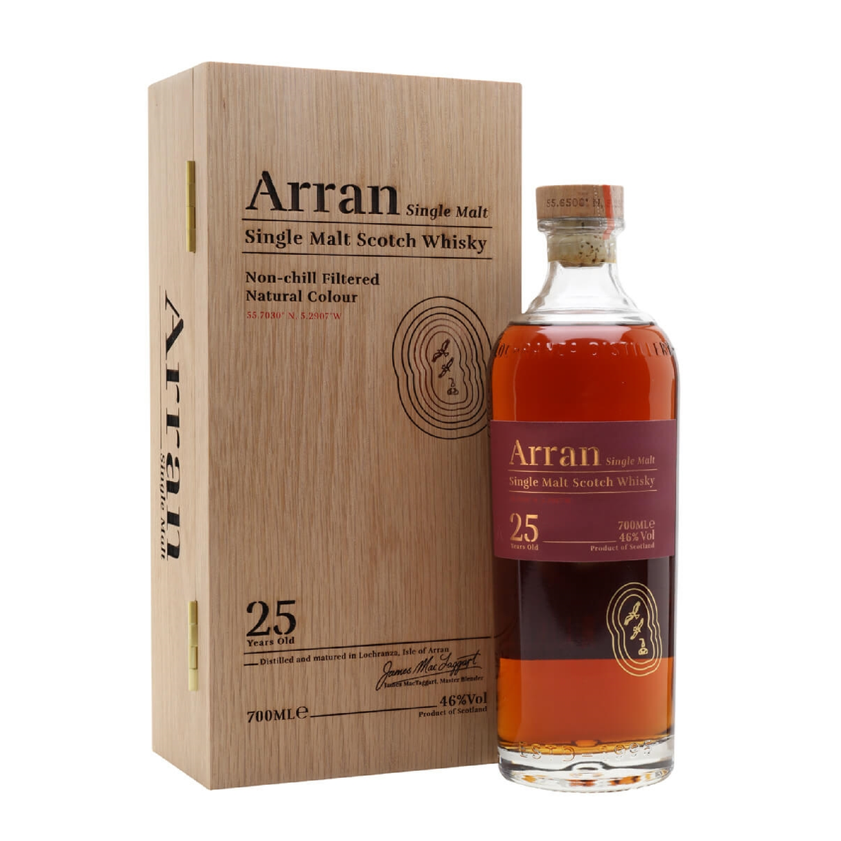 The Arran Malt Single Malt Scotch 25 Year Whiskey