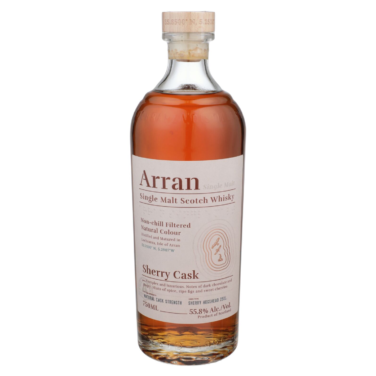 The Arran Malt Single Malt Scotch Sherry Cask Whiskey