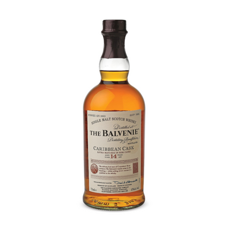 The Balvenie 14 Year Old Caribbean Cask Single Malt Scotch Whiskey