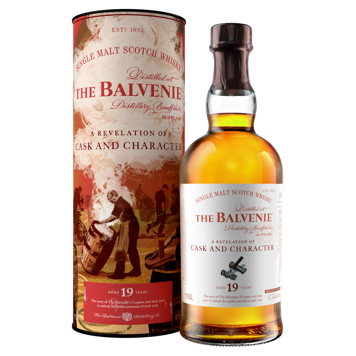 The Balvenie 19 Year Cask & Charater Single Malt Scotch Whiskey