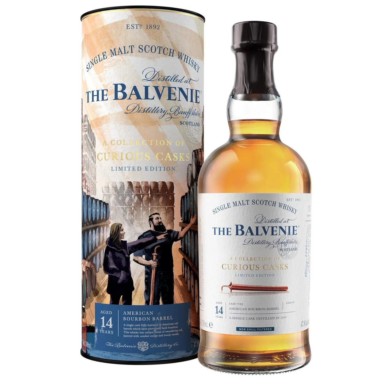 The Balvenie American Bourbon Barrel 14 Year Stories Whiskey