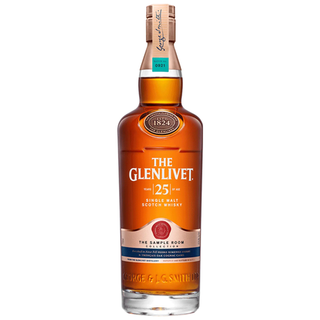 The Glenlivet Single Malt Scotch XXV 25 Year Whiskey