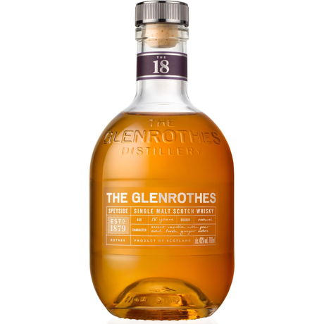 The Glenrothes Speyside 18 Year Single Malt Scotch Whiskey