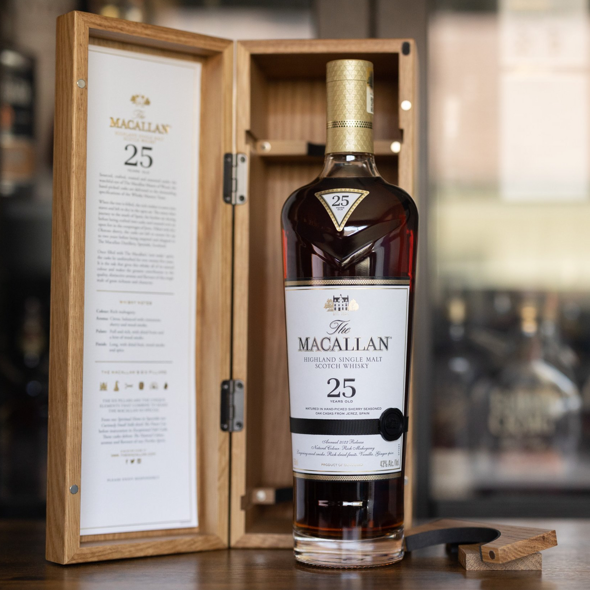 The Macallan 25 Year Old 2023 Release Single Malt Scotch Whiskey