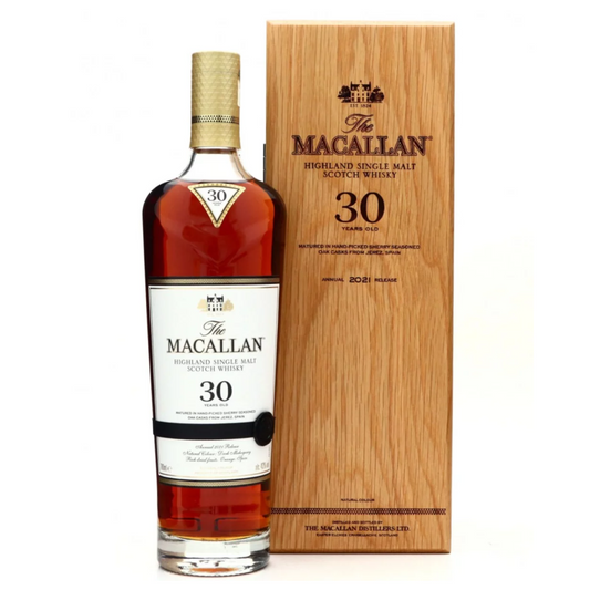The Macallan 30 Year Old Sherry Oak Scotch Whiskey