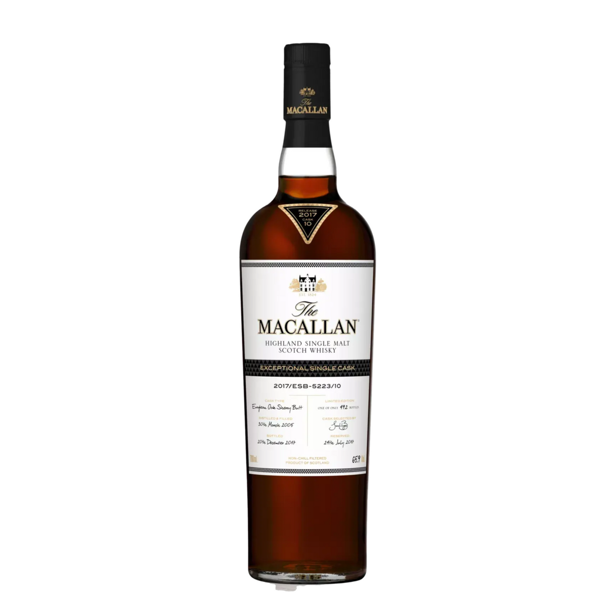 The Macallan Exceptional Single Cask 2018 - 3917 Single Malt Scotch Whiskey