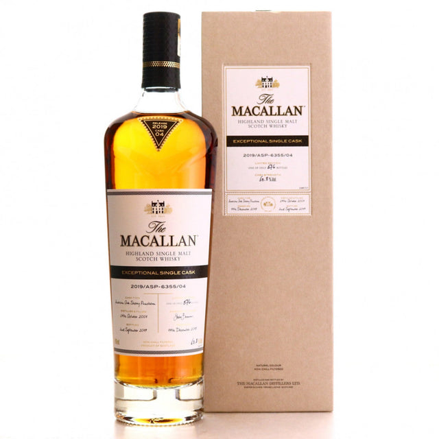 The Macallan Exceptional Single Cask 2019 - 6355 Single Malt Scotch Whiskey