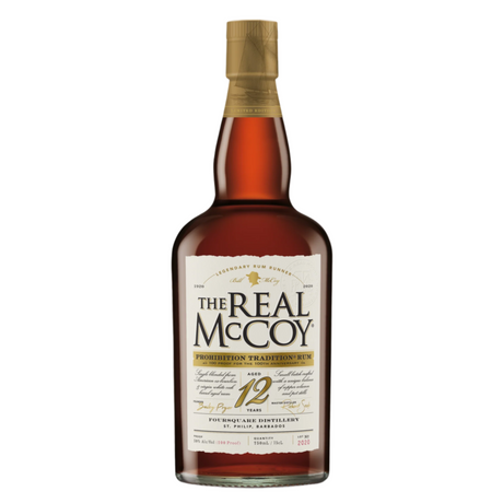 The Real Mccoy Aged Rum Prohibition Tradition 12 Year