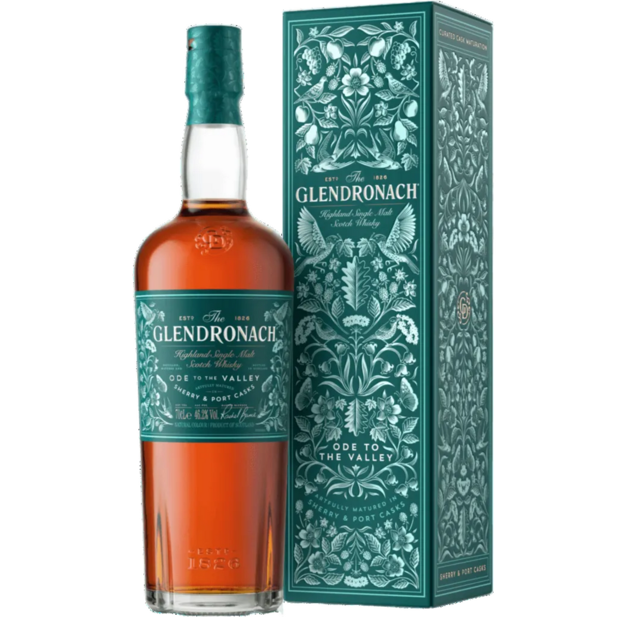 The GlenDronach Ode To The Valley Highland Single Malt Scotch Whiskey