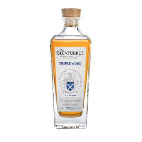 The Glenturret Triple Wood Highland Single Malt Scotch Whiskey Release 20241