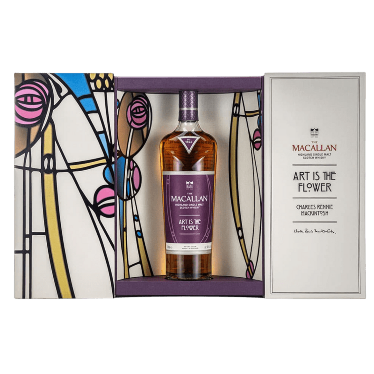 The Macallan Highland Single Malt Scotch Whiskey – Art Is The Flower-1