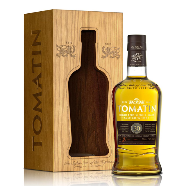 Tomatin Single Malt Scotch Limited Release 30 Year Whiskey