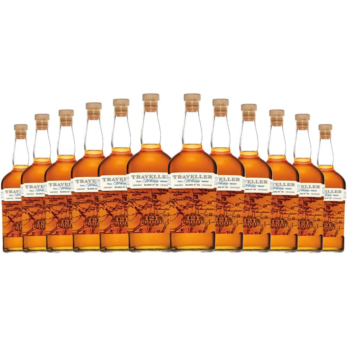 Traveller Full Proof Whiskey Blend No. 40 By Chris Stapleton x Buffalo Trace-12