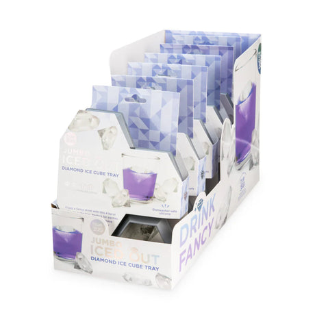 TrueZoo Iced Out Jumbo Diamond Silicone Ice Cube Tray-7