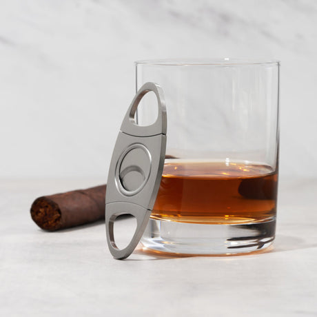 True Escudo Superior Stainless Steel Guillotine Cigar Cutter-3