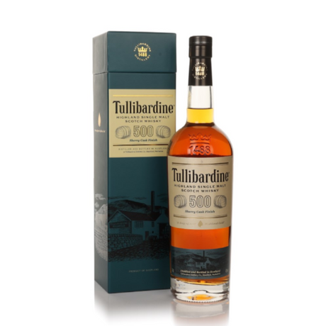 Tullibardine Sherry Single Malt Scotch 500 Whiskey