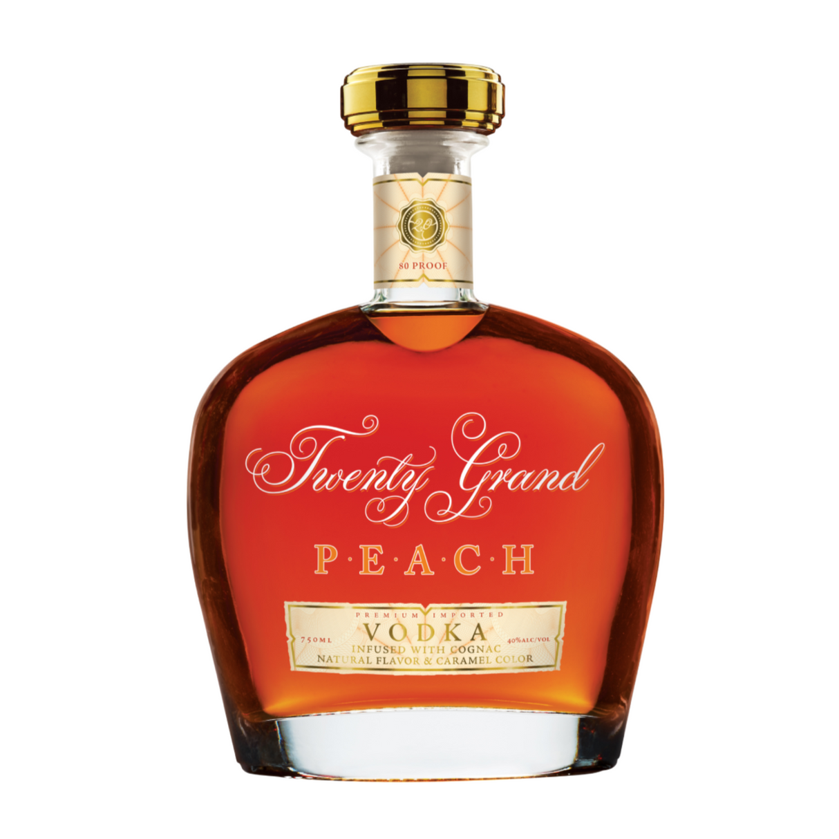 Twenty Grand Peach Vodka Cognac