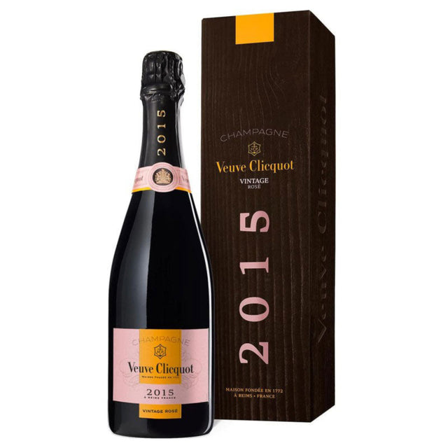 Veuve Clicquot Champagne Brut Rose Vintage 2015