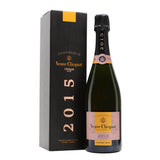 Veuve Clicquot Champagne Brut Rosé Vintage 2015 W/ Gift Box