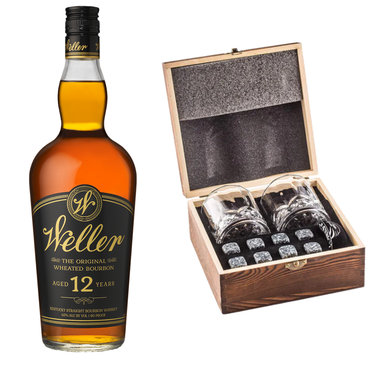 W.L. Weller Bourbon 12 Year 750ml With Gift