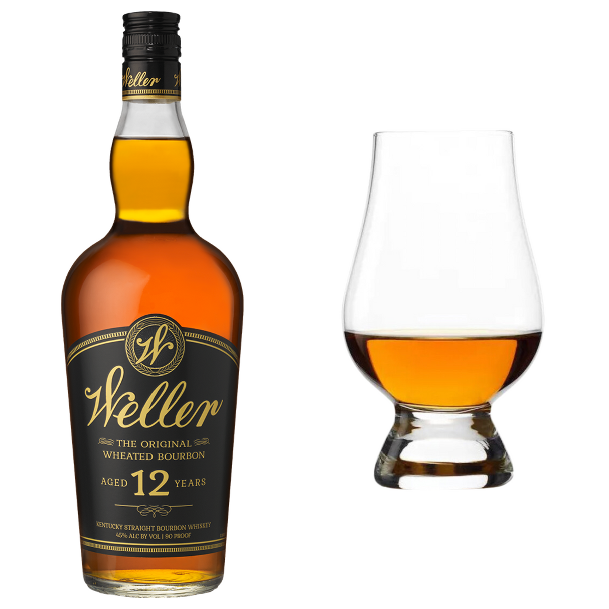 W.L. Weller Bourbon 12 Year 750ml With Gift