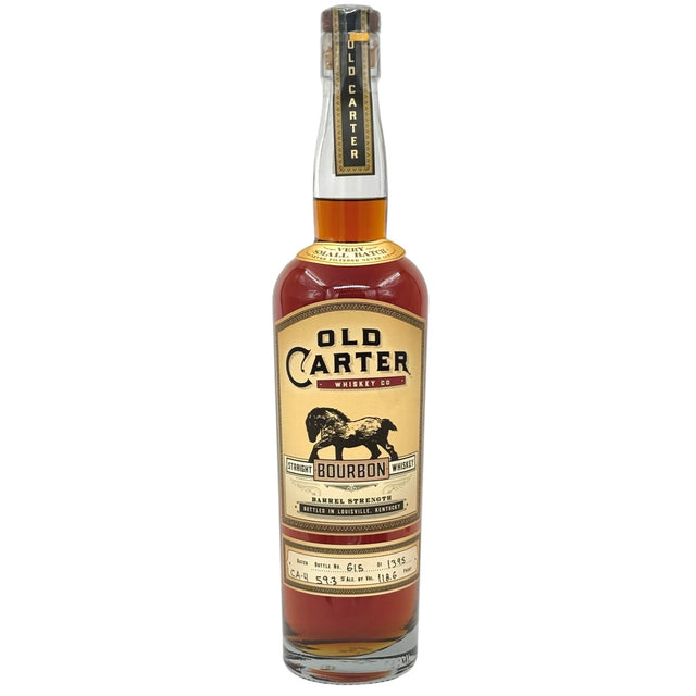 Old Carter Batch 4-CA Barrel Strength Straight Bourbon Whiskey