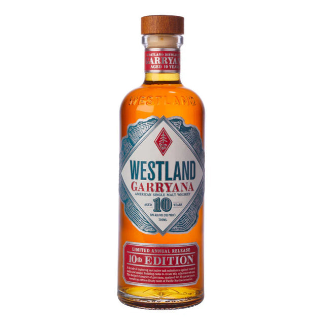 Westland Garryana Aged 10 Years American Single Malt Whiskey – Limited Annual Release (10th Edition)
