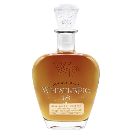 WhistlePig 18 Year Old Double Malt Rye Whiskey