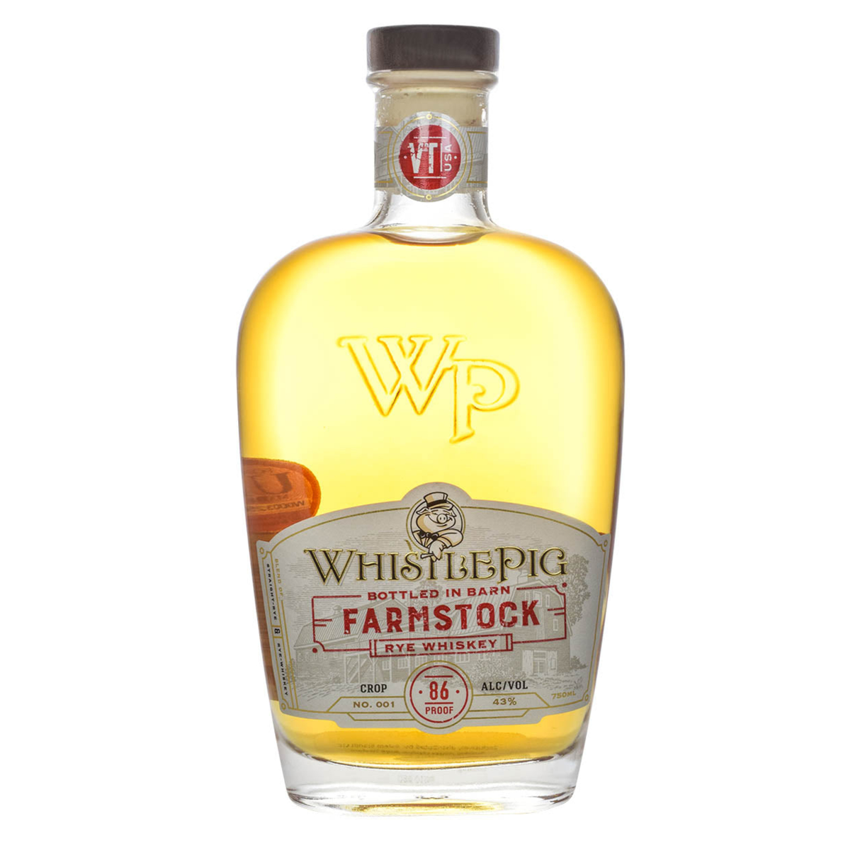 WhistlePig Bottled In Barn FarmStock Rye Whiskey Crop No. 001