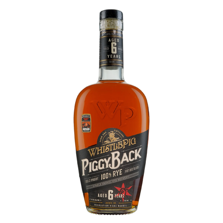 Whistlepig Rye Whiskey Piggyback Revolution Vsoj Barrel 6 Year 96.56 Proof