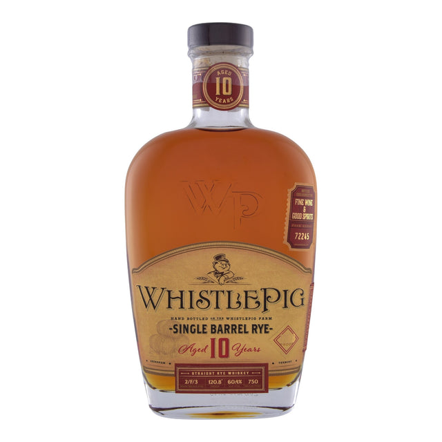 Whistlepig Straight Rye Whiskey Single Barrel 10 Year