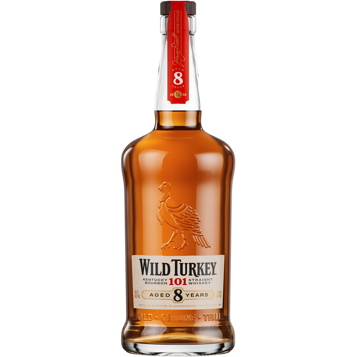 Wild Turkey Aged 8 Years Kentucky Straight Bourbon Whiskey