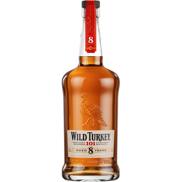 Wild Turkey Aged 8 Years Kentucky Straight Bourbon Whiskey