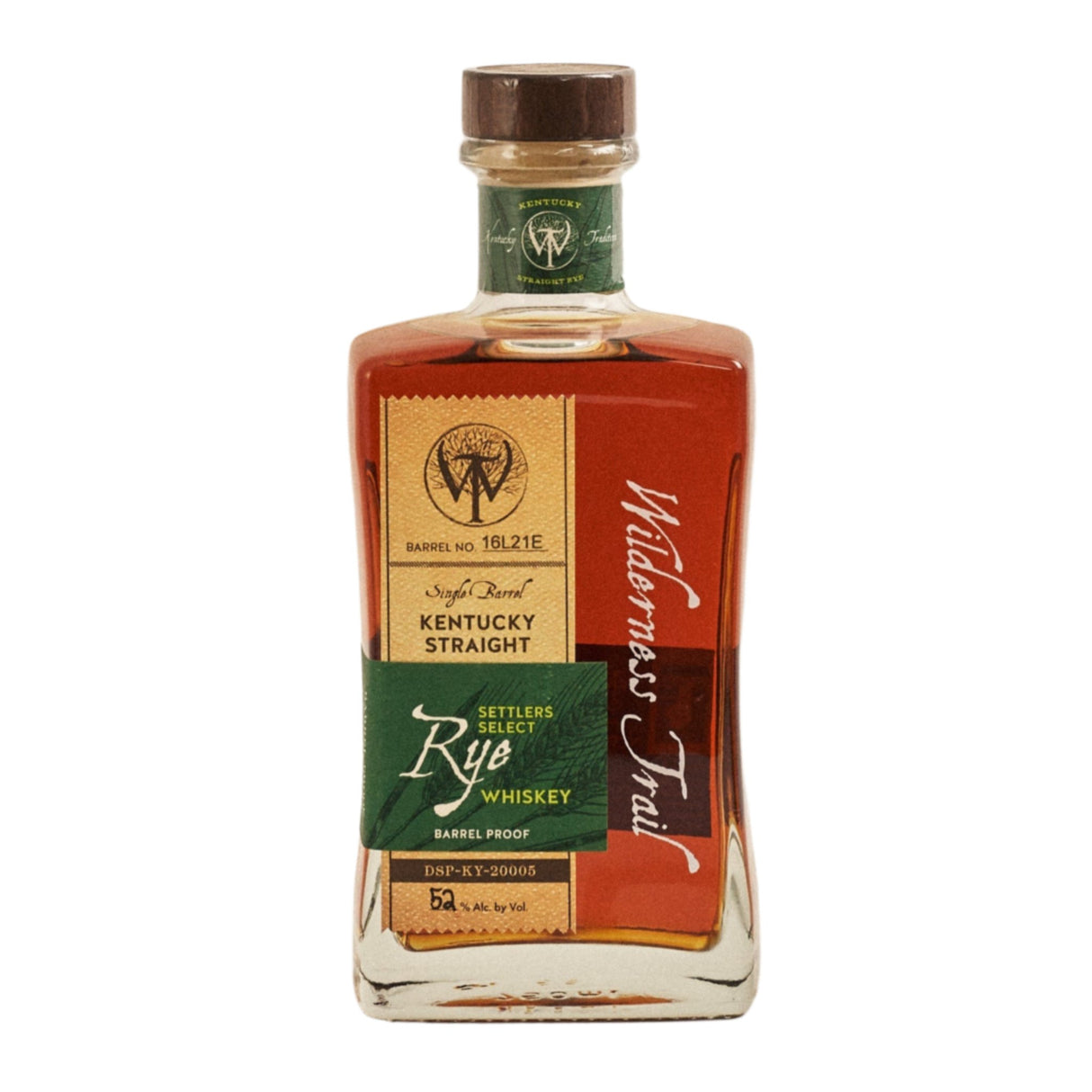 Wilderness Trail Rye Whiskey Settlers Select Barrel Proof