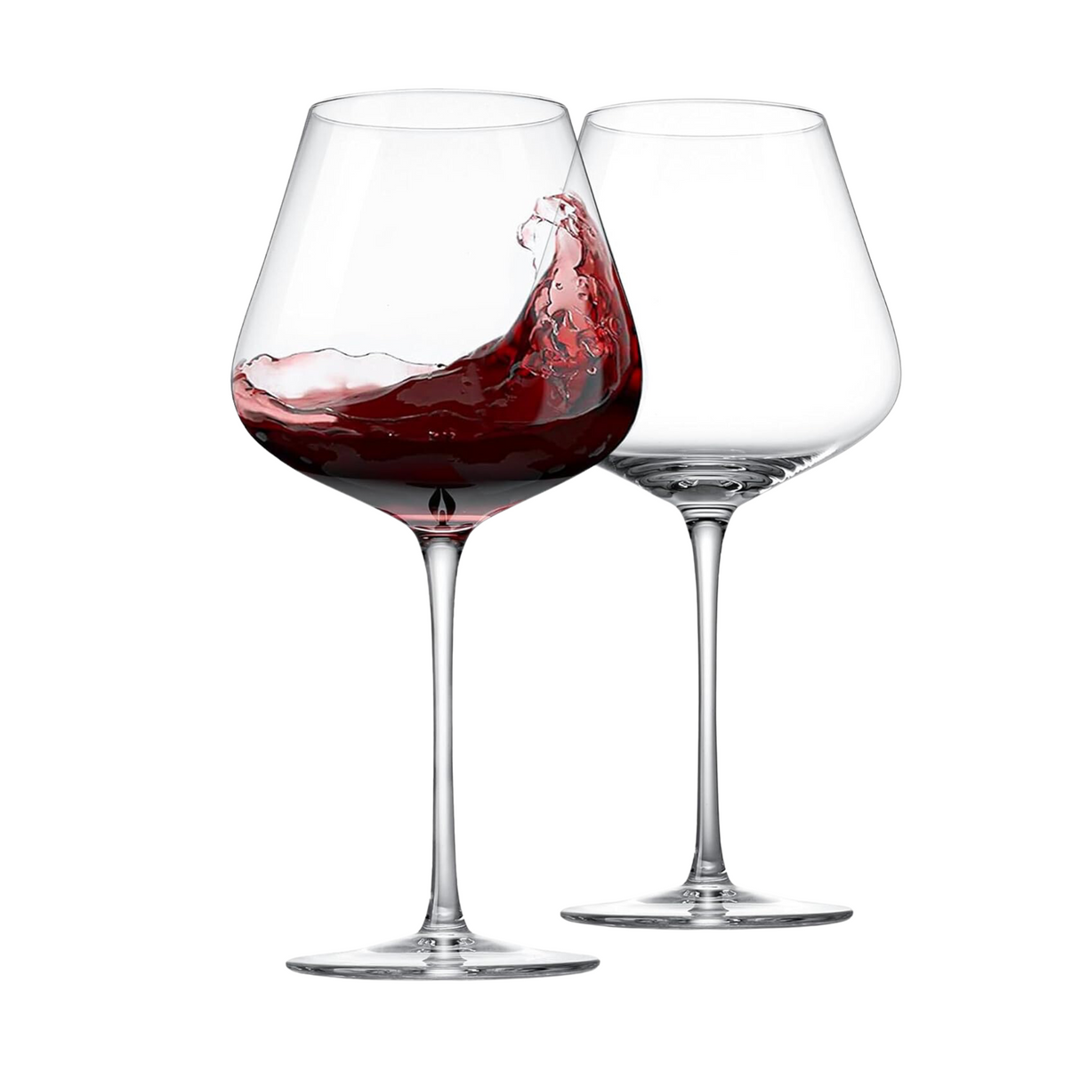 Wine Glasses Crystal Clear Glass