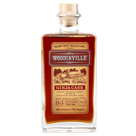 Woodinville Whiskey Co. Straight Bourbon Whiskey Harvest Release Finished In Portuguese Ginjinha Cask