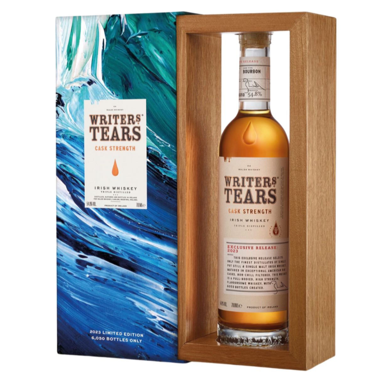 Writers Tears Single Malt Irish Whiskey Cask Strength Exclusive Release 2023