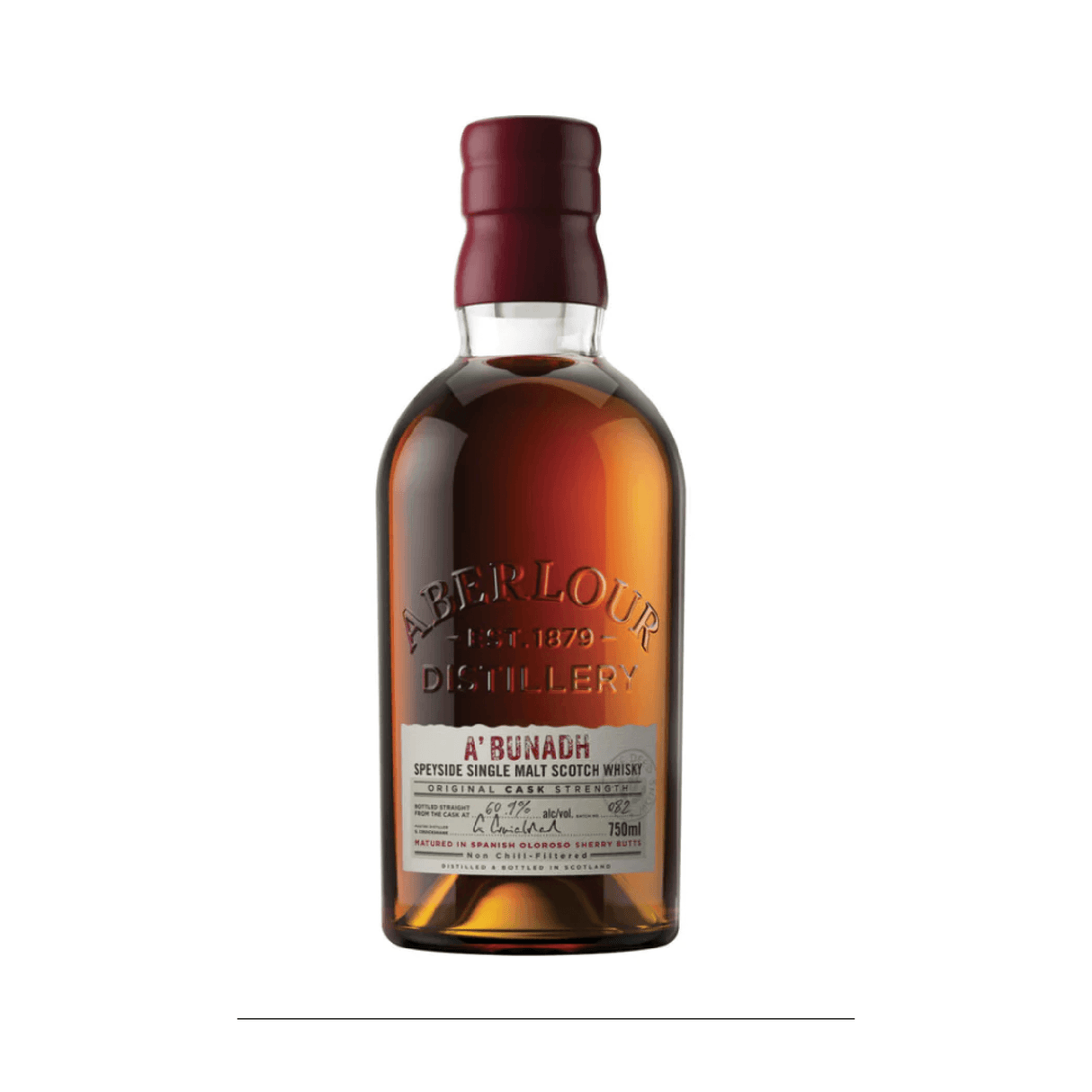 Aberlour Single Malt Scotch A'bunadh Matured In Spanish Oloroso Sherry Butts 121.4 - Liquor Geeks