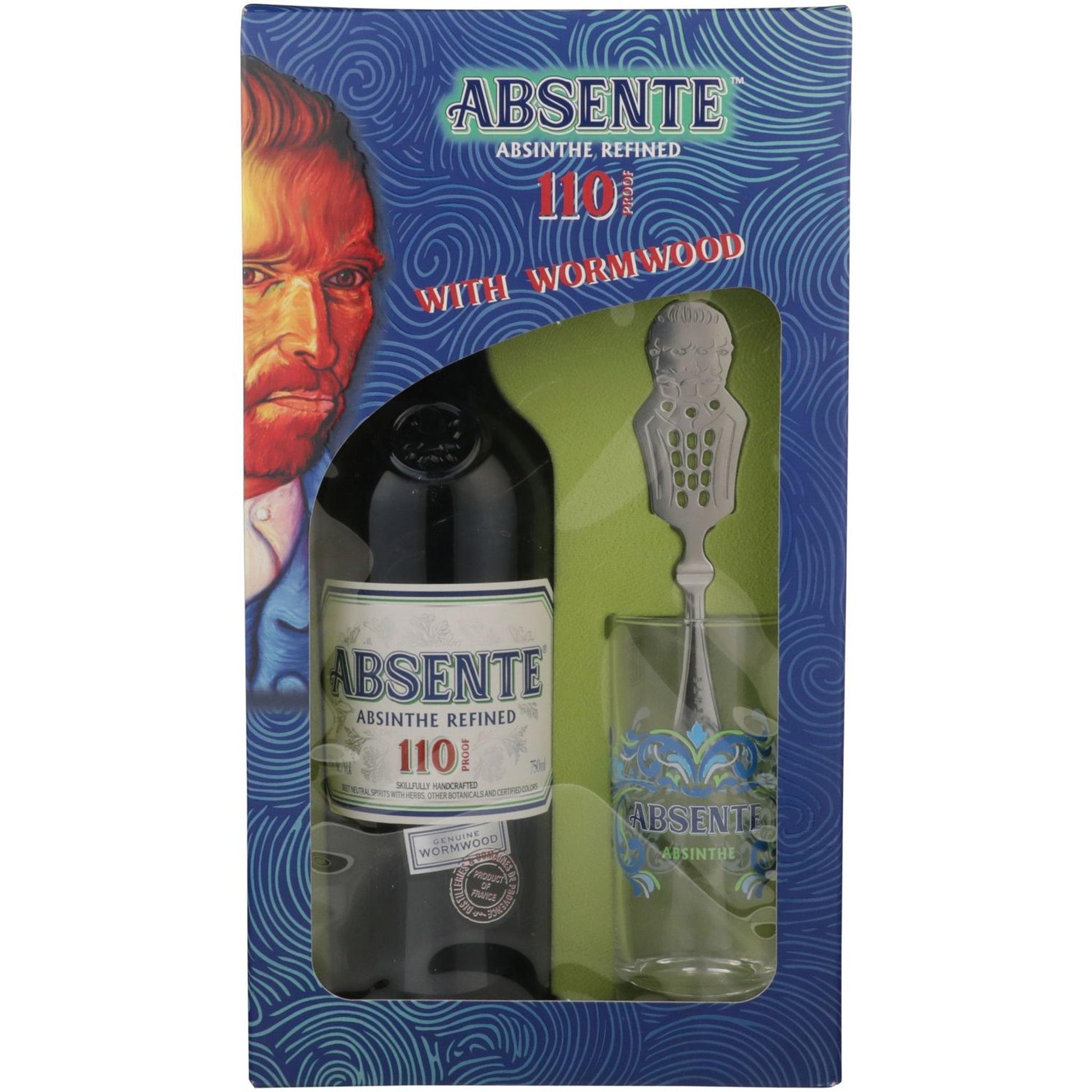 Absent Absinthe W/ Glass & Spoon - Liquor Geeks