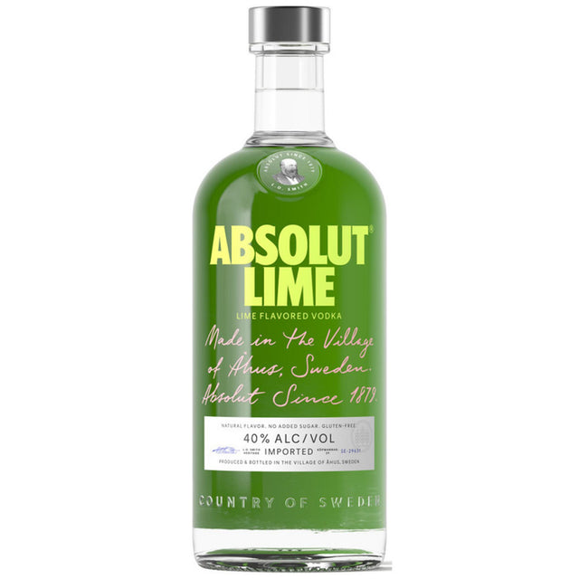 Absolut Lime Flavored Vodka - Liquor Geeks