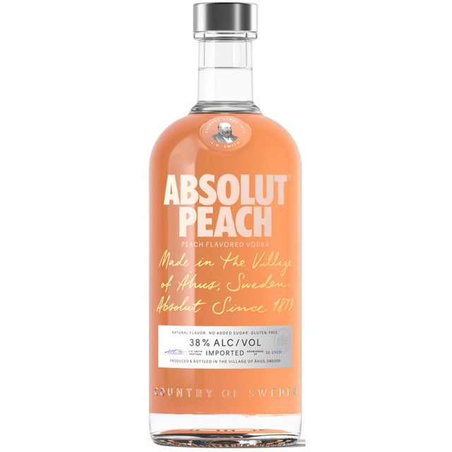 Absolut Peach Flavored Vodka Apeach - Liquor Geeks