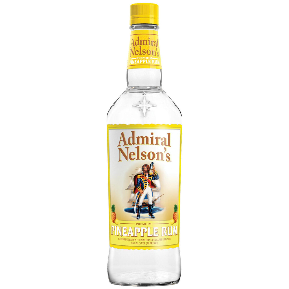 Admiral Nelson's Pineapple Flavored Rum - Liquor Geeks