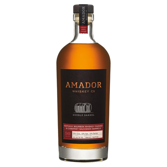 Amador Whiskey Co. Bourbon Double Barrel Cabernet Barrel Finished - Liquor Geeks