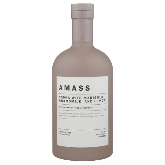 Amass Vodka With Marigold Chamomile And Lemon Zest California - Liquor Geeks